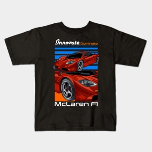 Legendary McLaren Car Kids T-Shirt